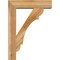 Ekena Millwork Olympic Block Rough Sawn Bracket w/ Offset Brace, Western Red Cedar, 6"W x 22"D x 30"H BKT0604X22X30OLY05RWR - alternate 4